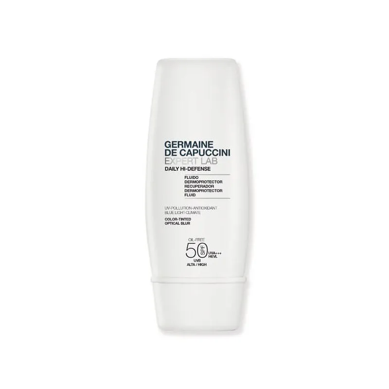 Daily Hi-Defense SPF50 Dermoprotector SPF50 con color Expert Lab Germaine de Capuccini
