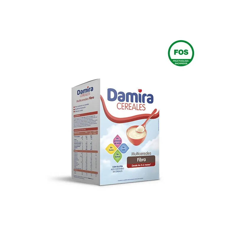 Damira Multicereales Fibra 600gr
