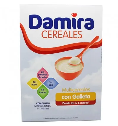 Damira 8 Cereales con Galleta 600 g