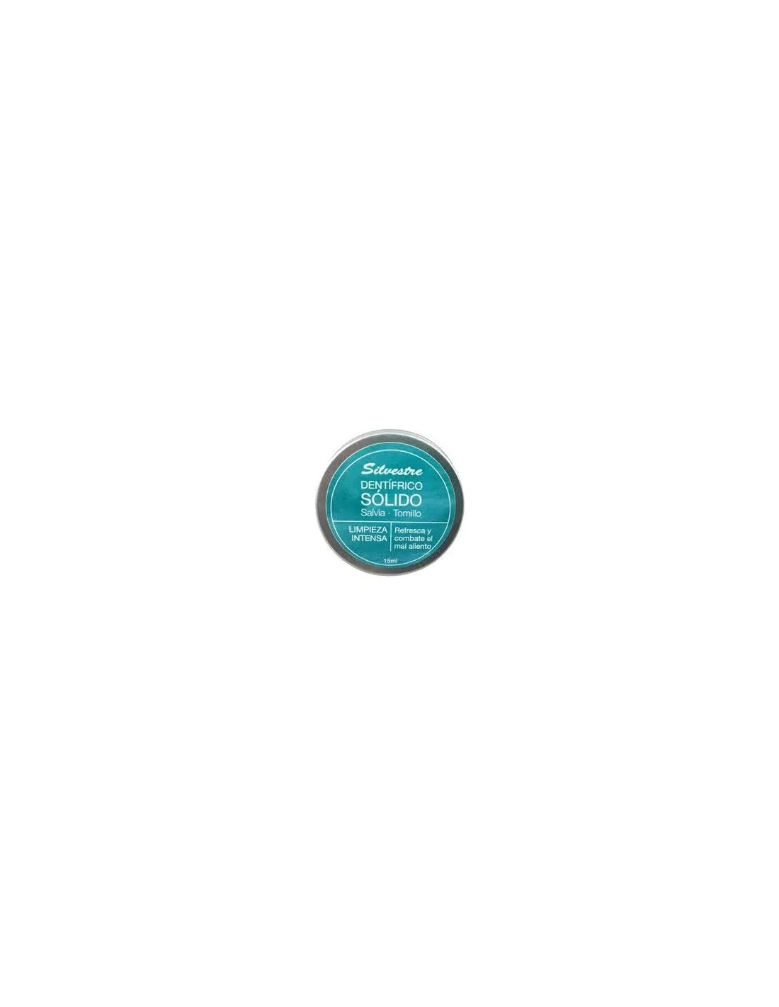 Dentifrico Solido Salvia Tomillo 15Ml Verde de Silvestre