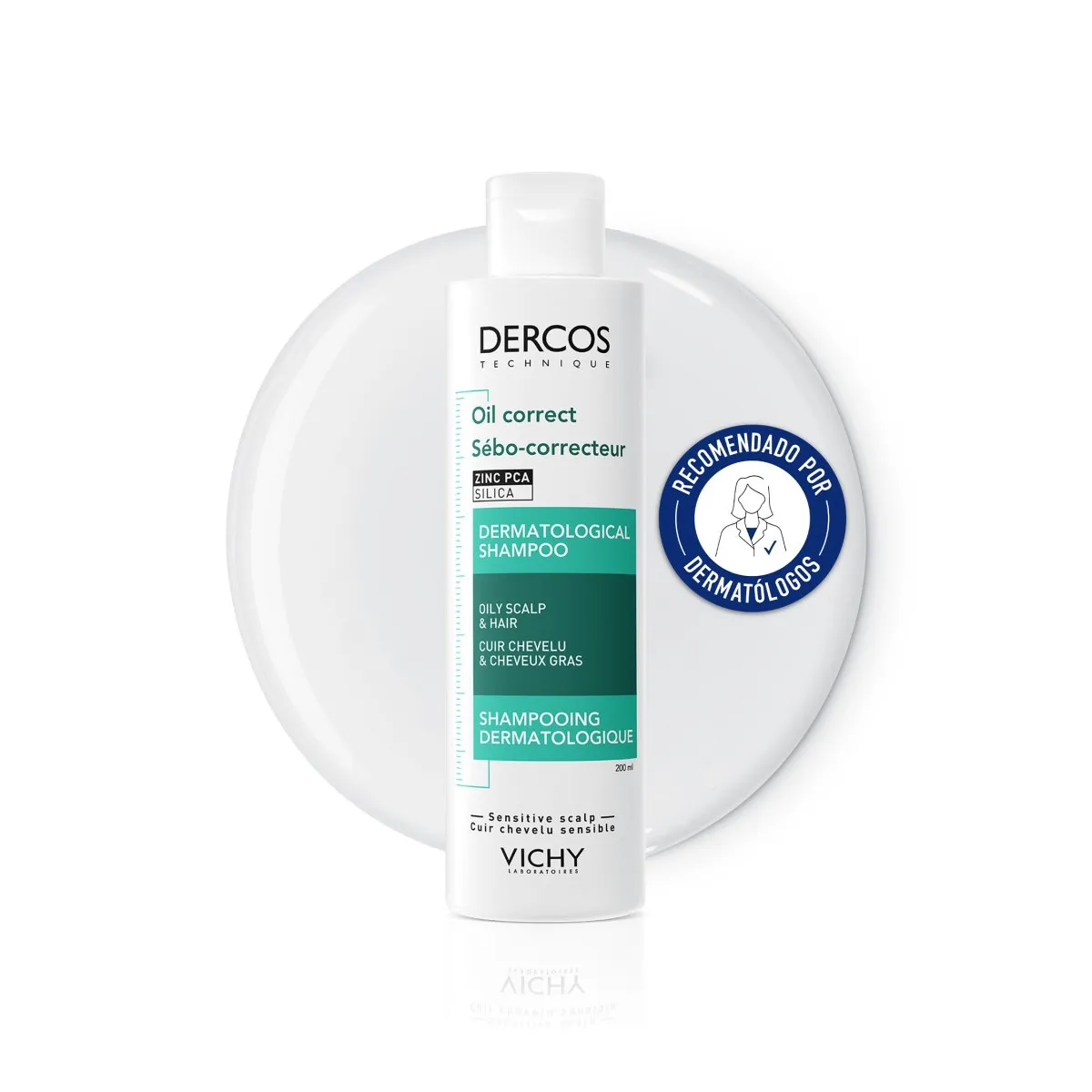 Dercos Champu Sebo Corrector 200 Ml