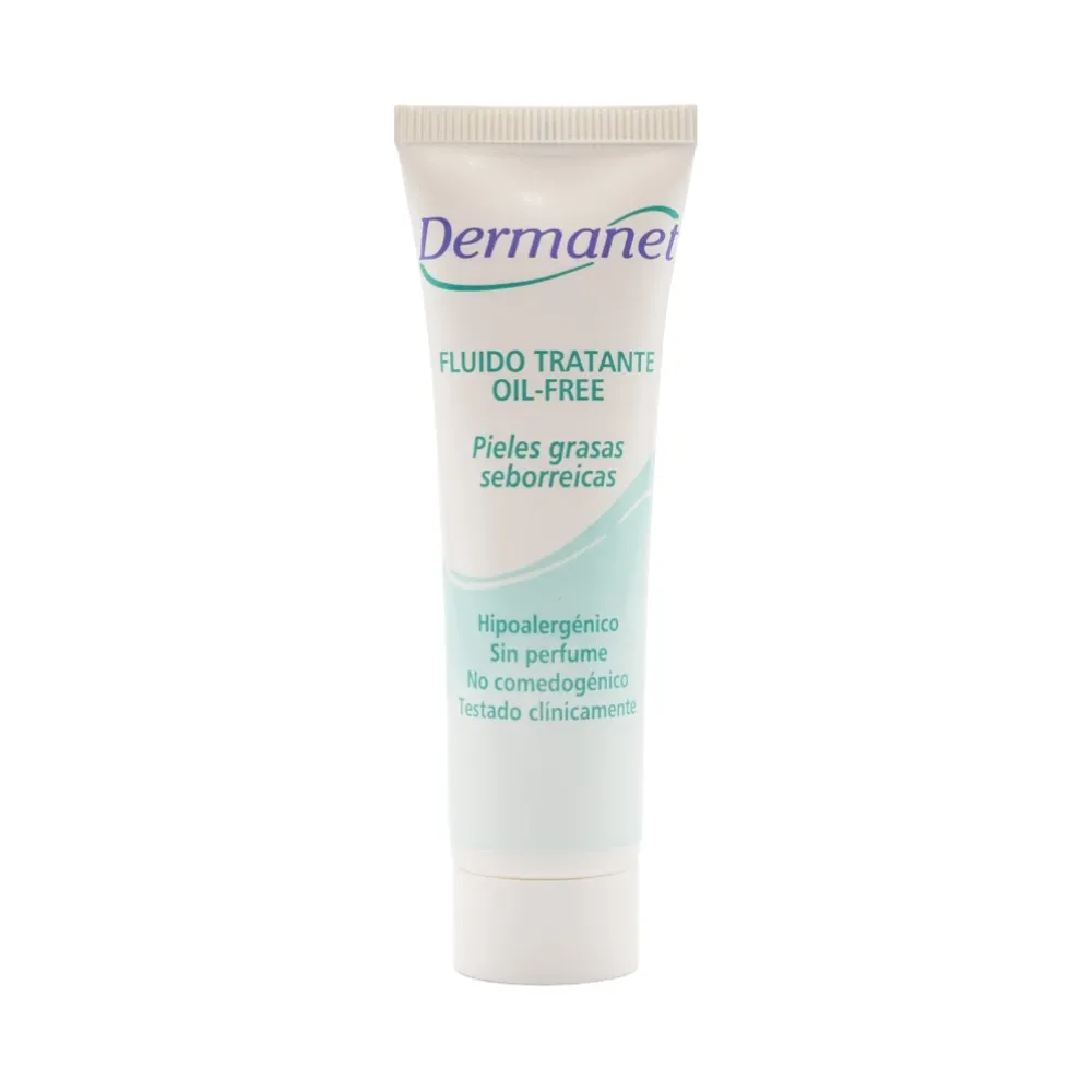 Dermanet Fluido Tratante Oil-Free, 30 ml. - Dermilid