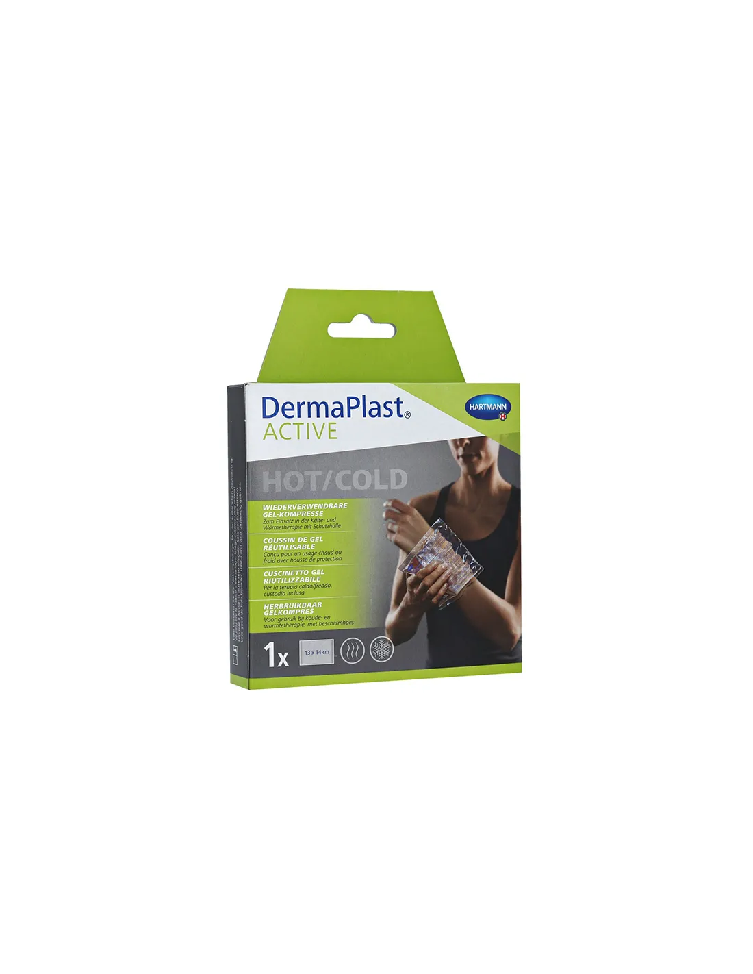 DERMAPLAST ACTIVE HOT/COLD 13 X 14 CM 1 UNIDAD