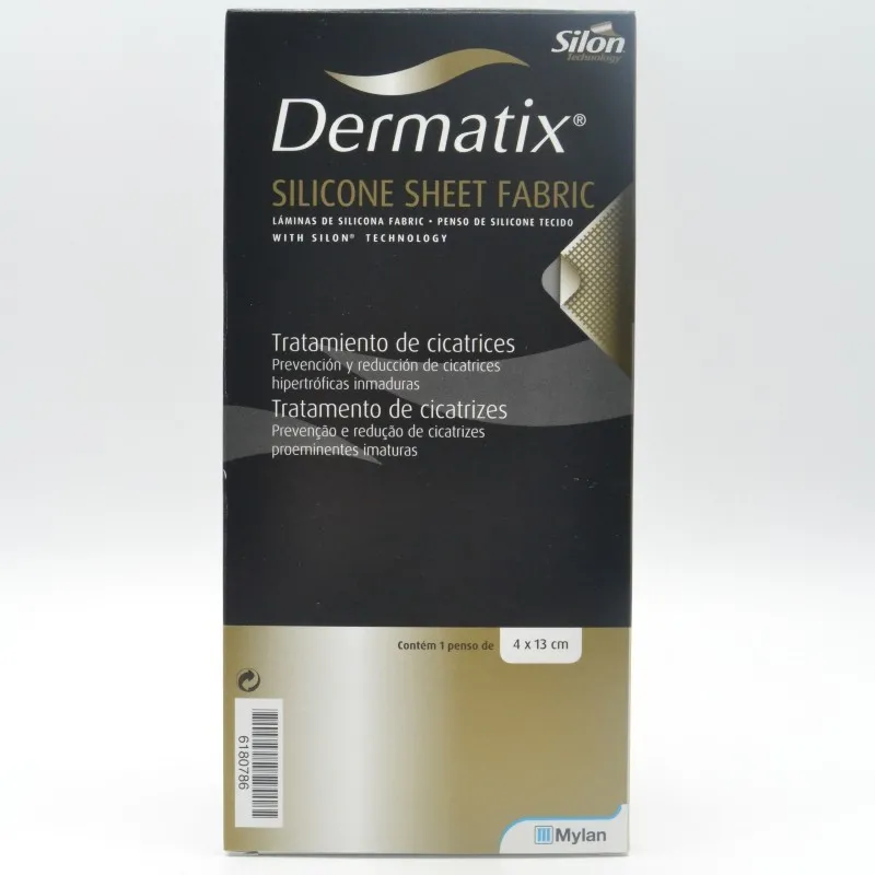 DERMATIX LAMINA SILICONA FABRIC 4 X 13