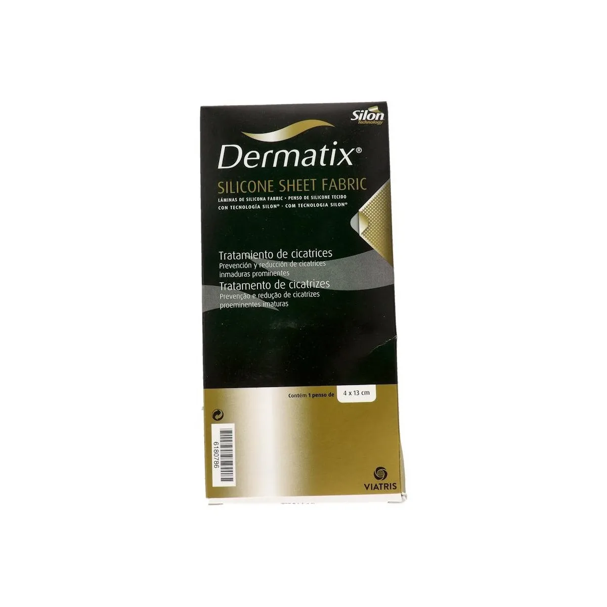 Dermatix Lamina Silicona Fabric 4X13 1 Unid