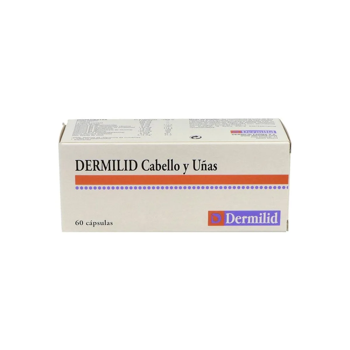 Dermilid Cabello Y Uñas 60 Caps