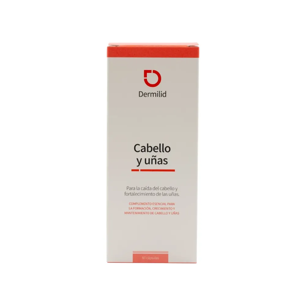 Dermilid Cabello y Uñas, 60 Caps. - Dermilid