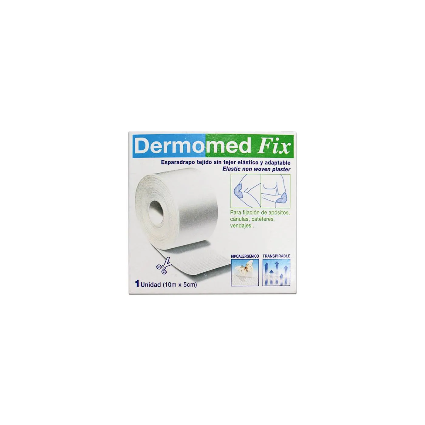 Dermomed Fix Esparadrapo 10x5cm 1 Ud
