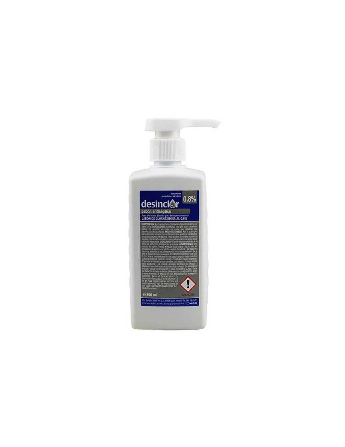 Desinclor 0.8% Clorhexidina 500ml