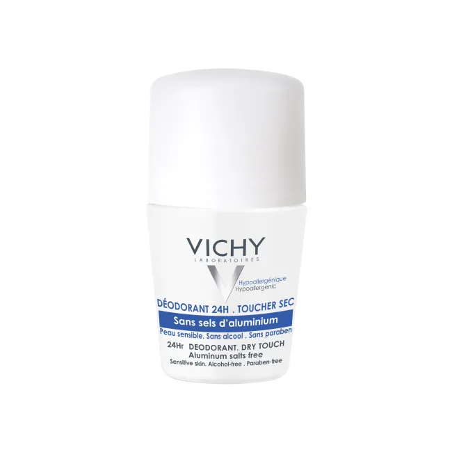 Desodorante 24 H Sin Sales De Aluminio Roll On Vichy 50 ml