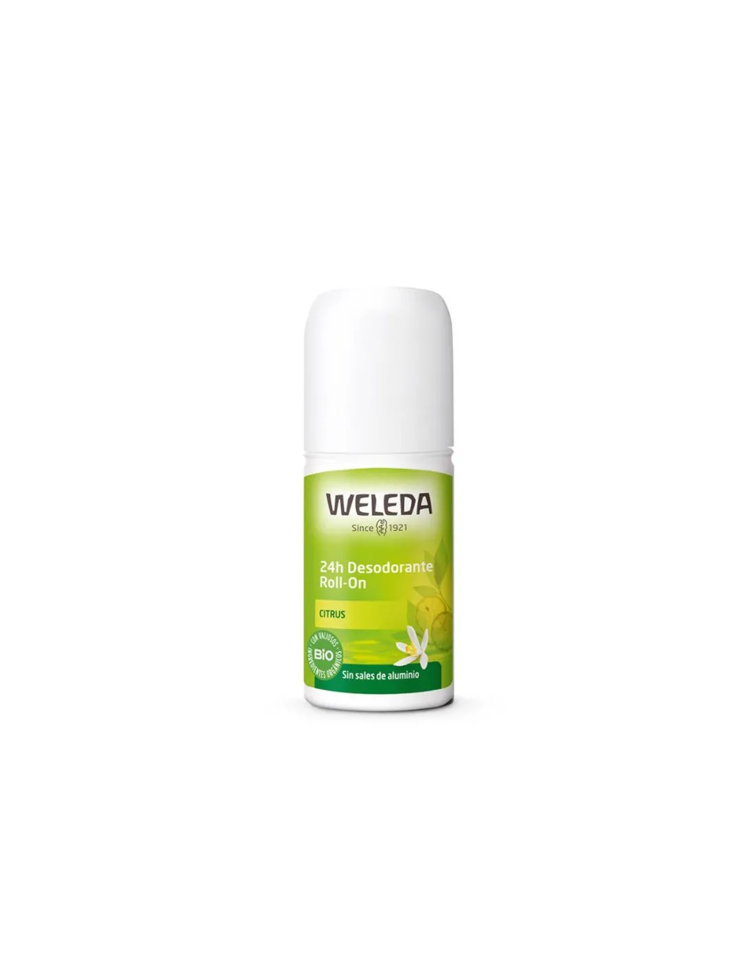 DESODORANTE 24H ROLL-ON CITRUS LIMONE WELEDA 50 ML