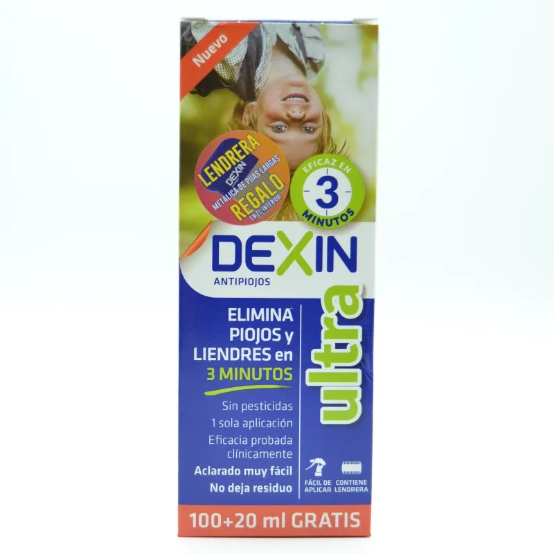 DEXIN SPRAY ANTIPIOJOS 100 ML+ 20 ML