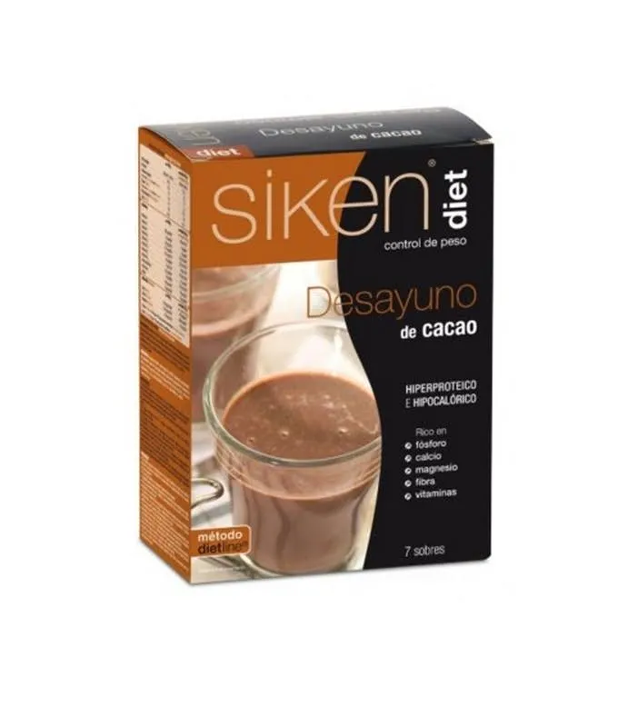 Diafarm Siken Diet Desayuno Cacao 7 sobres