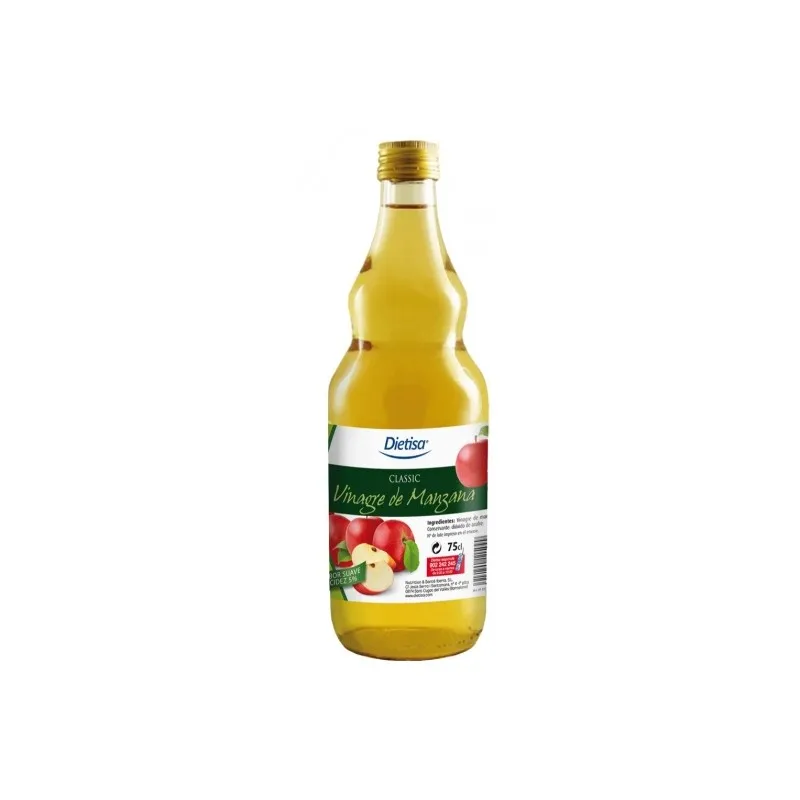DIETISA VINAGRE DE MANZANA 750 ML