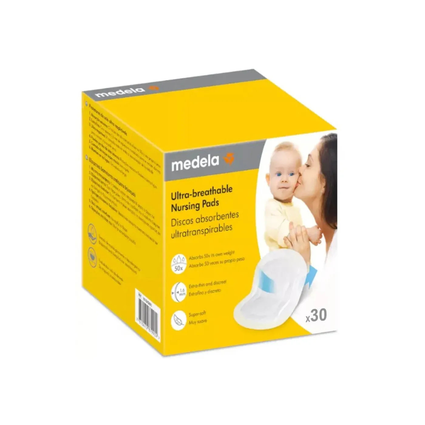 Medela Discos Absorbentes Desechables 30 Uds