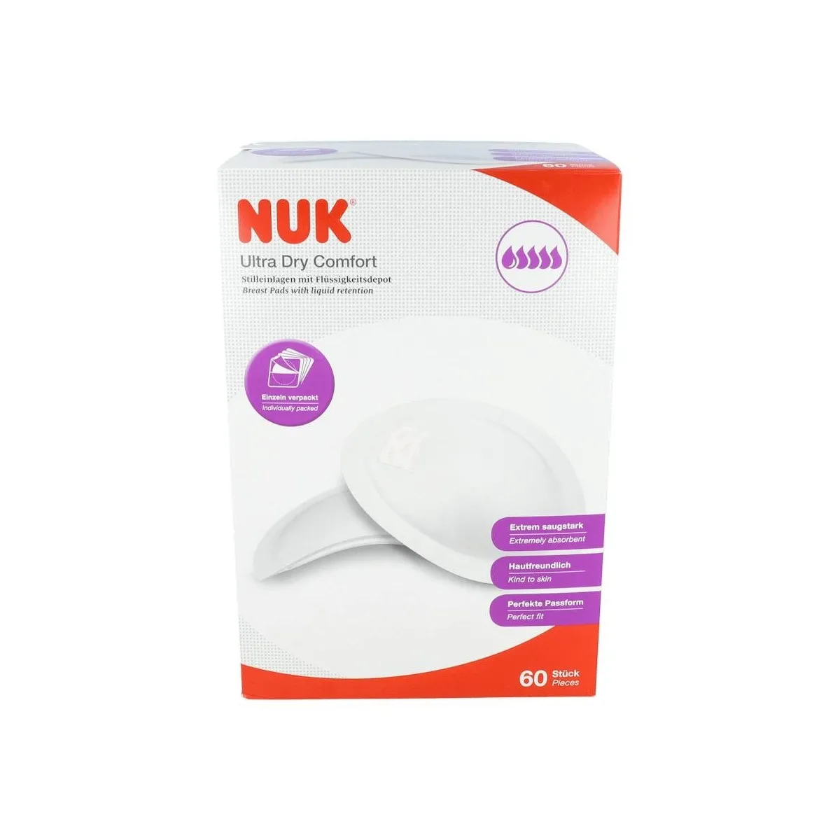 Discos Protectores Nuk Ultra Dry 60 Uni