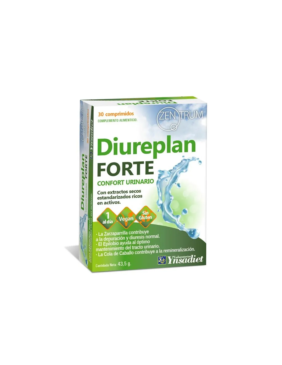 Diureplan Forte 30 Comp de Ynsadiet