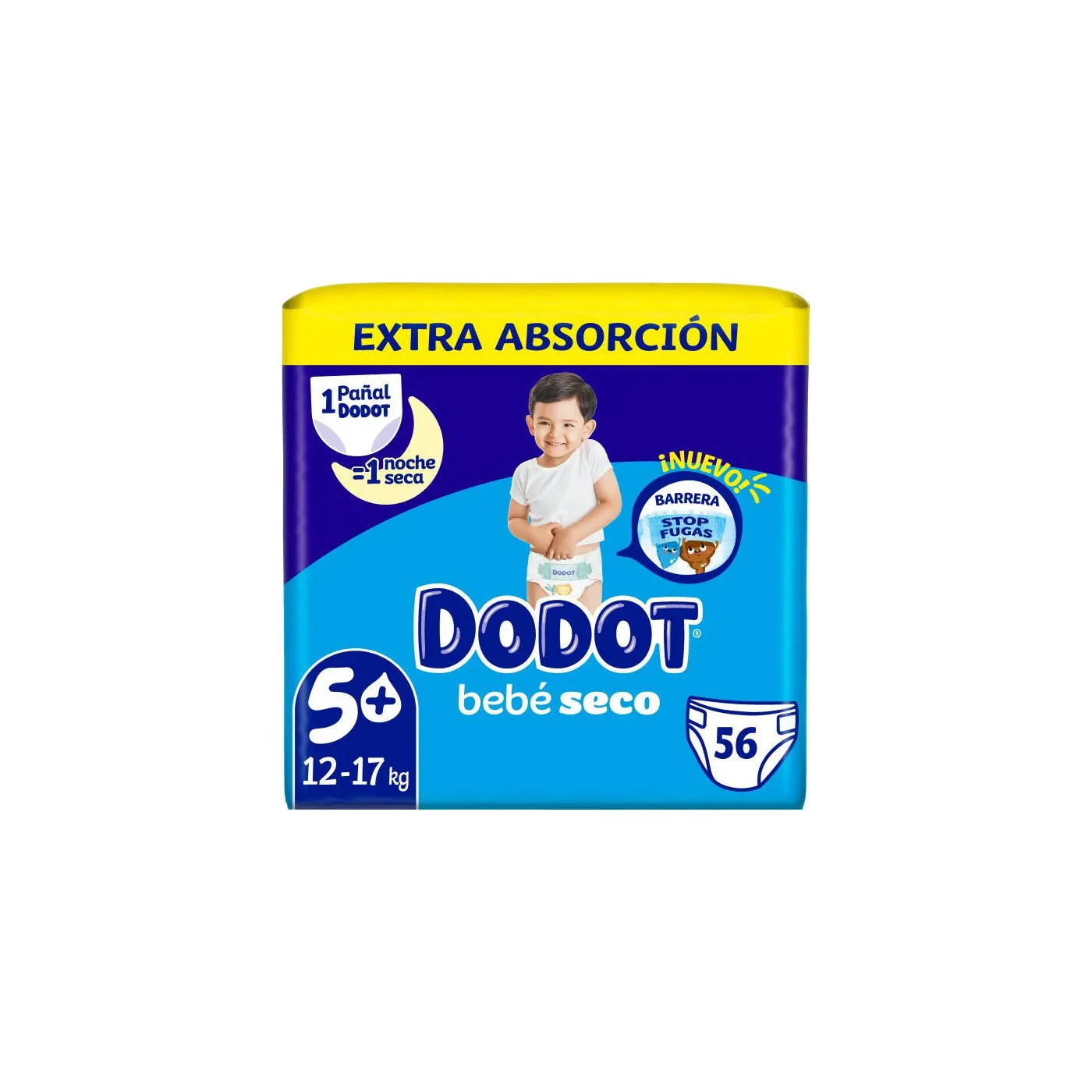 Dodot Baby Dry Value Size 5 12 to 17 kg 56 Units