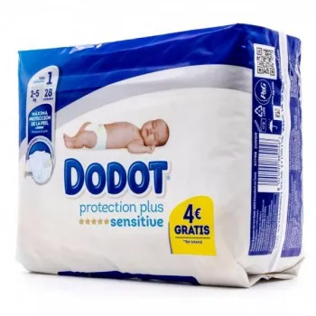 Dodot Sensitive T1 2-5kg 28 Pañales