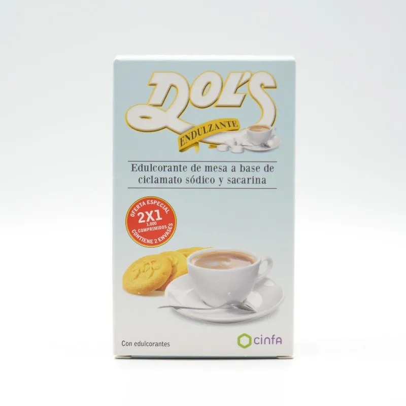 DOLS ENDULZANTE DUPLO 500+500 COMP