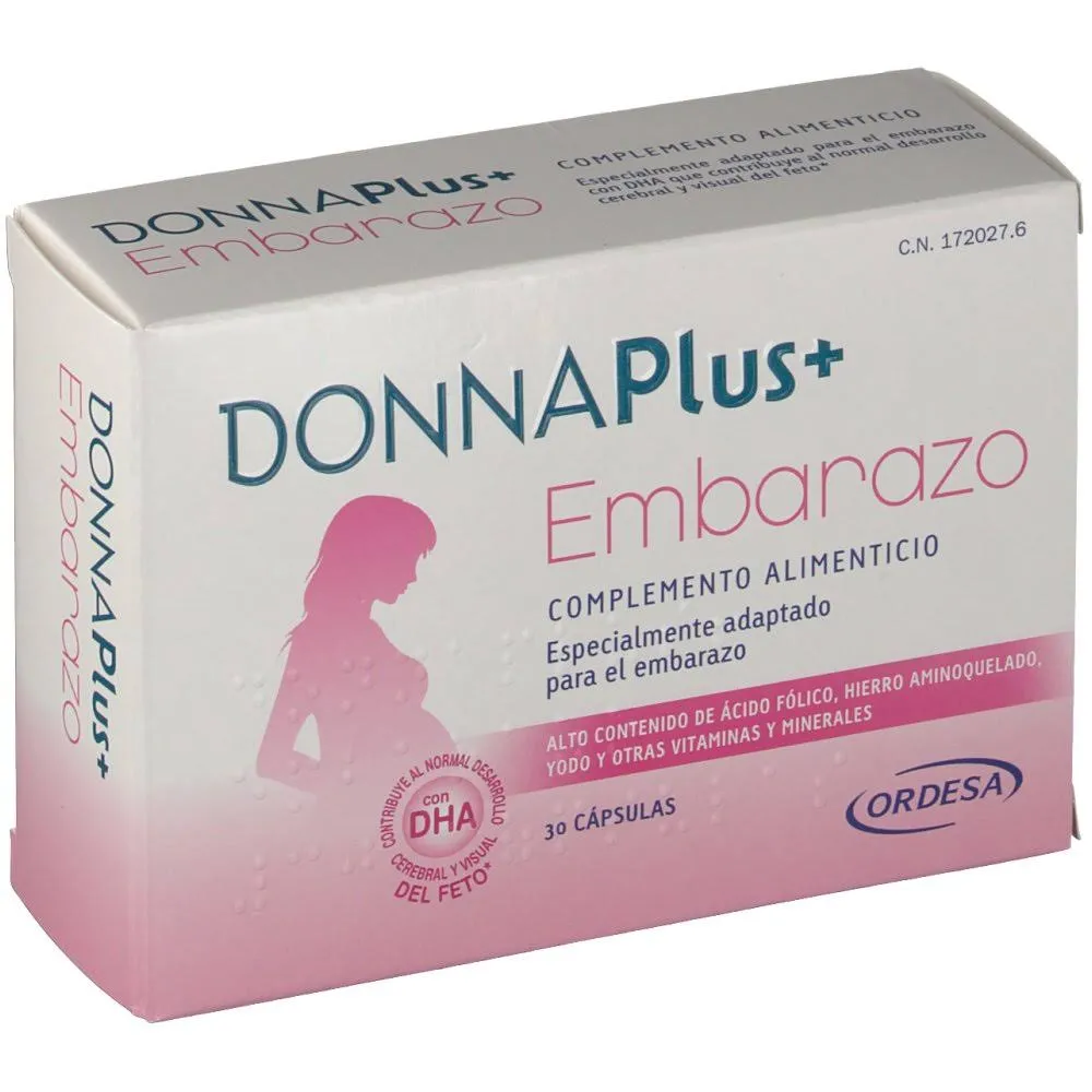 Donnaplus embarazo 30 cápsulas