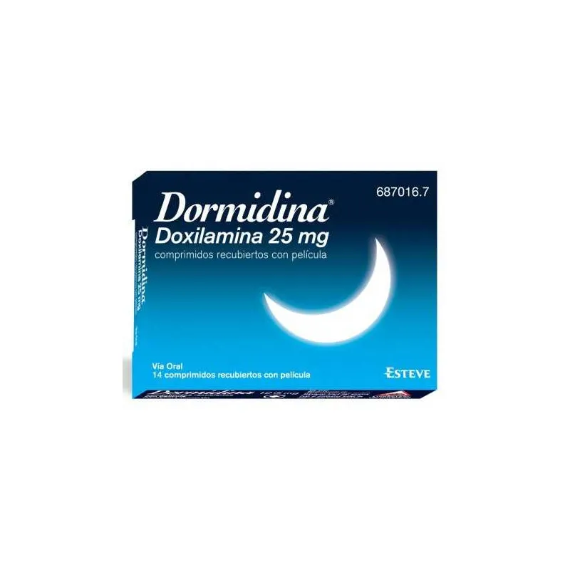DORMIDINA 25 MG 14 COMPRIMIDOS