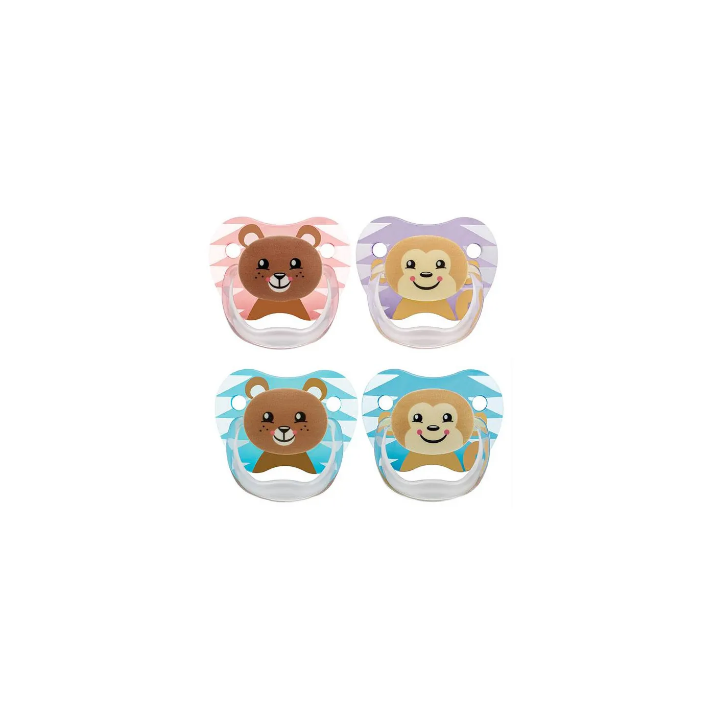 Dr Brown's Chupete Prevent Animal Silicona 6-18