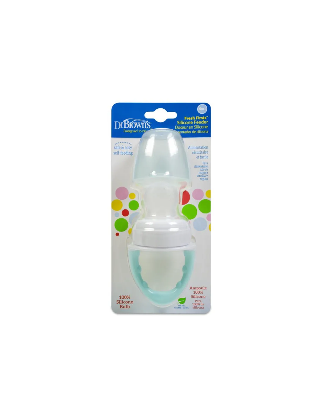 ALIMENTADOR ANTIAHOGO DE SILICONA DR BROWNS 1 UNIDAD