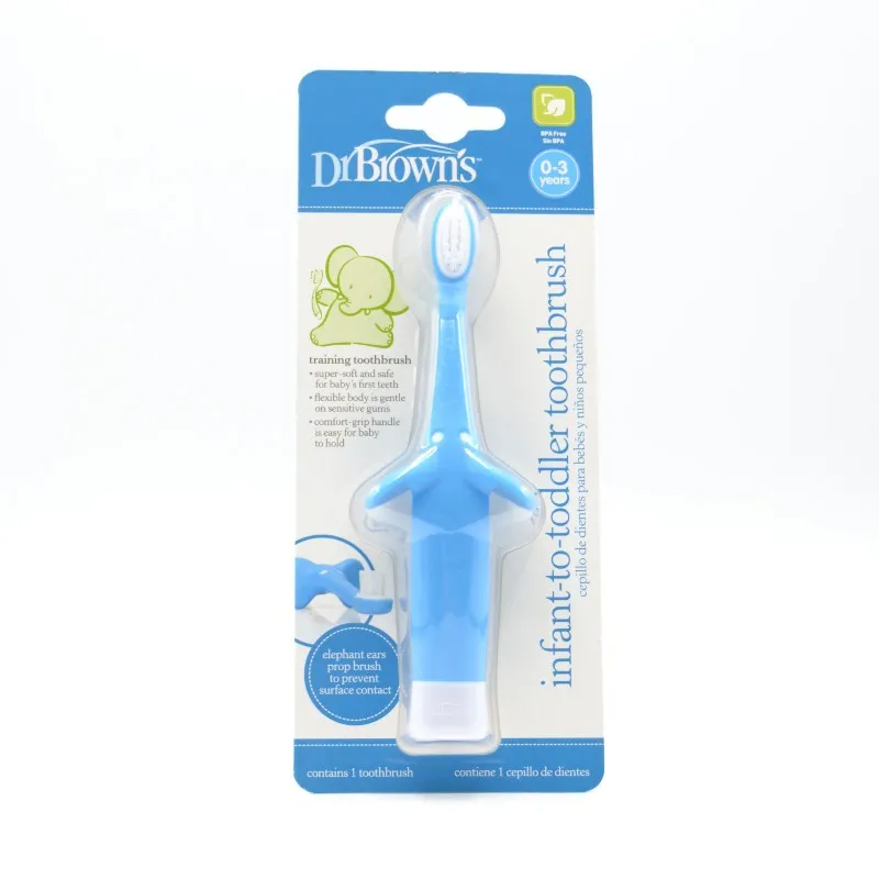 DR BROWN´S CEPILLO DIENTES BEBE AZUL