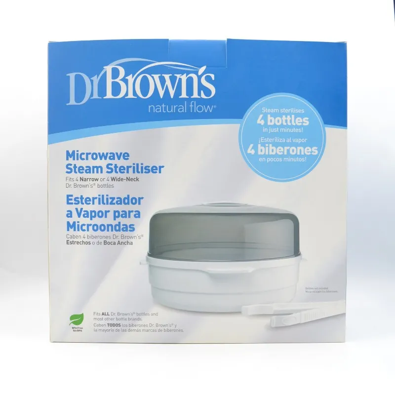 DR BROWN´S ESTERILIZADOR AL VAPOR MICROONDAS
