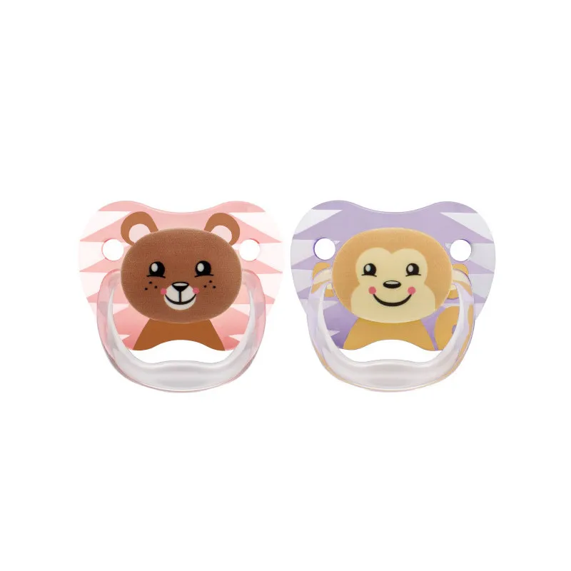 Dr Browns Prevent Chupeta Silicone Animais Menina 6-12M