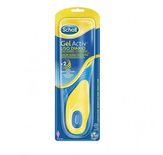 PLANTILLAS SCHOLL USO DIARIO 1PAR S 35.5-40.5