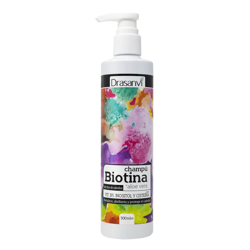 DRASANVI CHAMPU BIOTINA ALOE VERA 300 ML
