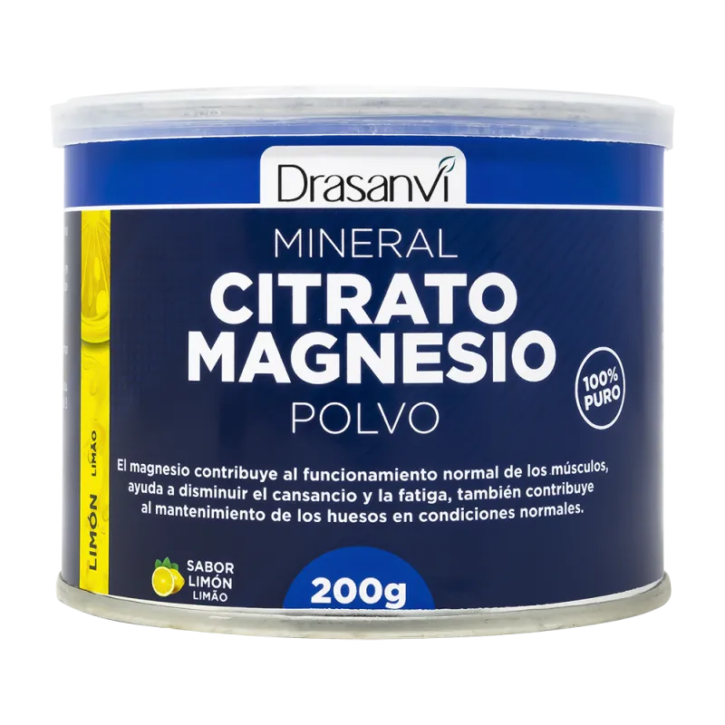 DRASANVI CITRATO MAGNESIO LIMON POLVO 200 GRAMOS