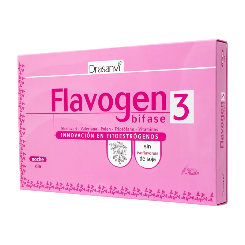DRASANVI FLAVOGEN BIFASE 3 60 CAPSULAS