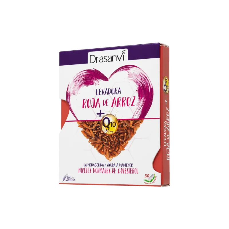 DRASANVI LEVADURA ROJA DE ARROZ + Q10 30 CAPSULAS