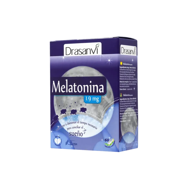 DRASANVI MELATONINA 1,9 MG 60 CAPSULAS