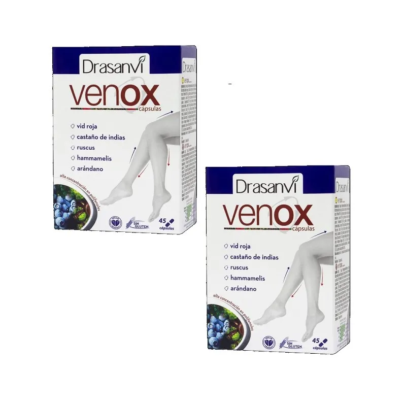 DRASANVI PACK VENOX 45 CAPSULAS + 45 CAPSULAS