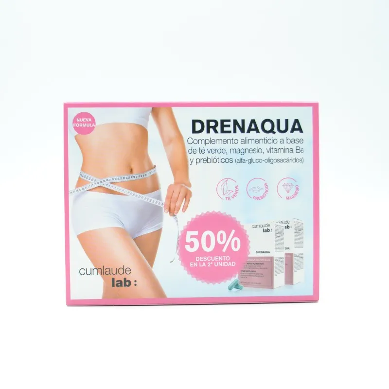 CUMLAUDE DRENAQUA PACK 2ª UD 50% CUMLAUDE