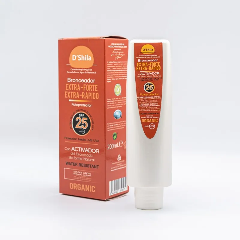 DSHILA BRONCEADOR EXTRA RAPIDO SPF25 200 ML