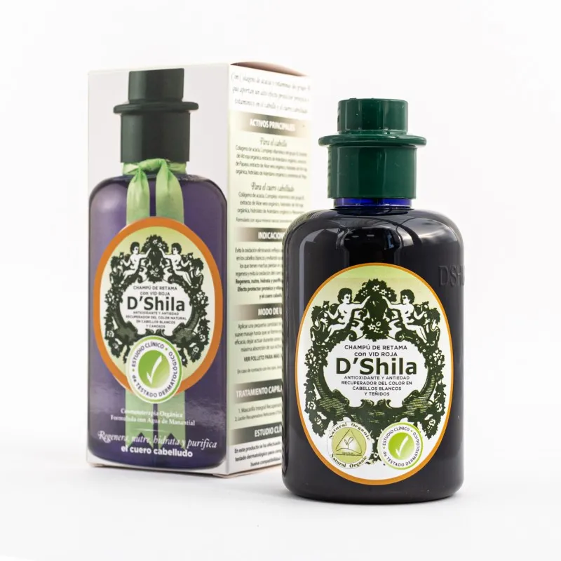 DSHILA CHAMPU PROTEICO RETAMA VID ROJA 300 ML