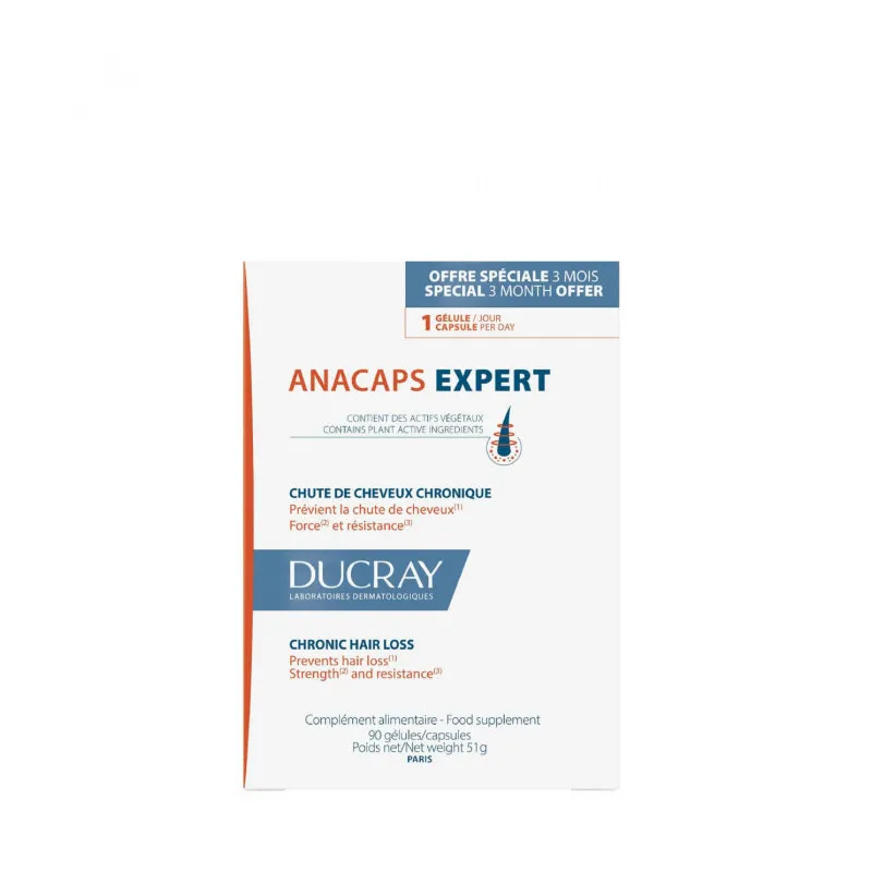 Ducray Anacaps Expert 30 Cápsulas