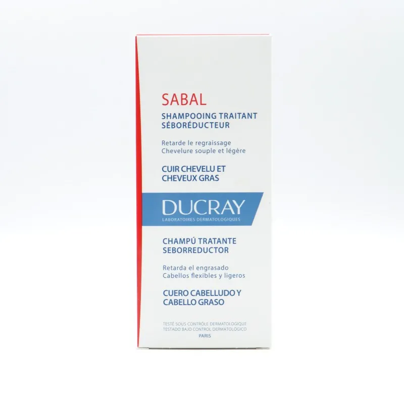 DUCRAY CHAMPU SABAL CABELLO GRASO 125 ML
