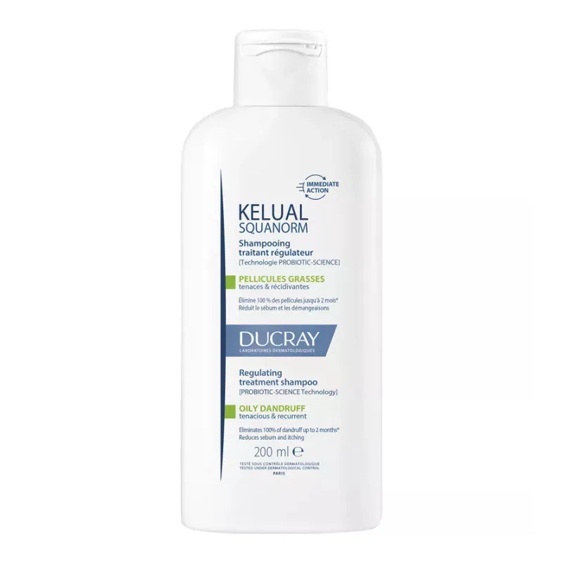 Ducray Kelual Squanorm Champô Caspa Oleosa 200ml