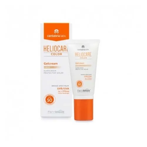 Heliocare color gelcream spf 50 protector solar 1 envase 50 ml light
