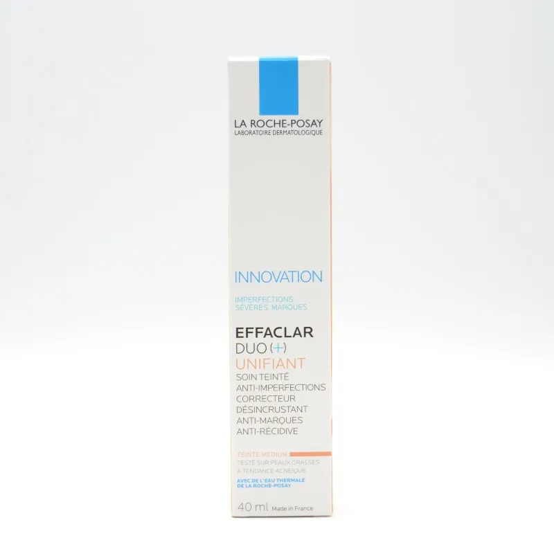 EFFACLAR DUO (+) UNIFIANT TONO INTERMEDIO 40 ML