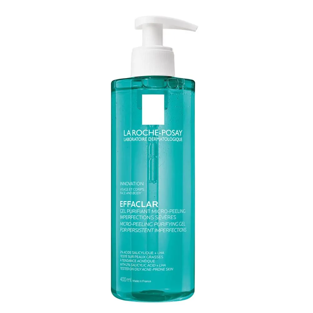 Effaclar Gel Purificante Micro-Exfoliante 400 ml - la Roche Posay