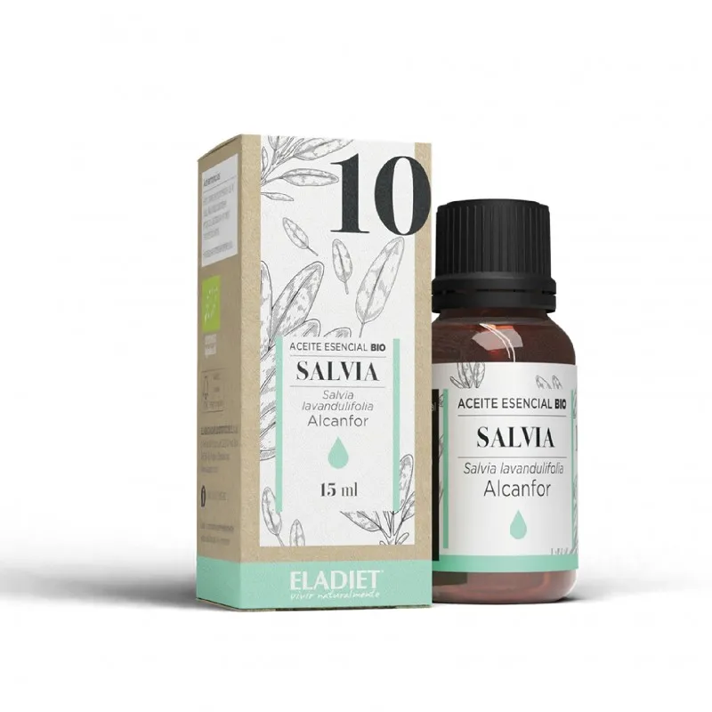 ELADIET 10 ACEITE ESENCIAL SALVIA BIO 15 ML