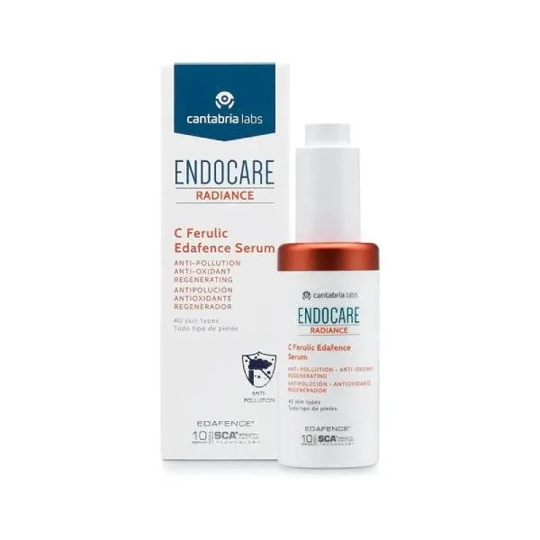 Endocare Radiance C Ferulic Edafence Sérum Antipolución, 30 ml