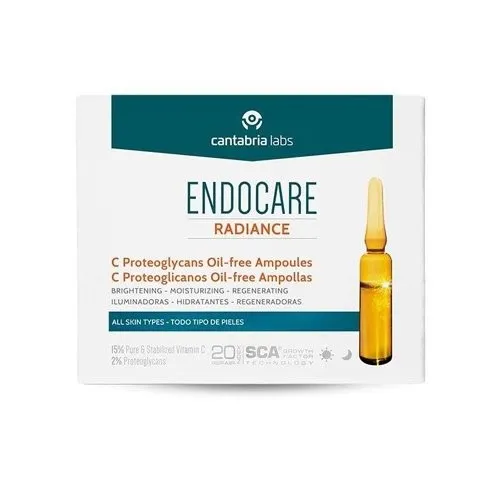 Endocare Radiance C Proteoglicanos Oil-free Ampollas, 30 x 2 ml. - Cantabria Labs